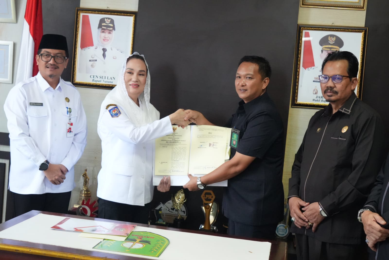 Mou Bersama Pengadilan Agama Natuna, Pemda Pastikan Beri Perlindungan Anak dan Perempuan Pasca Cerai.