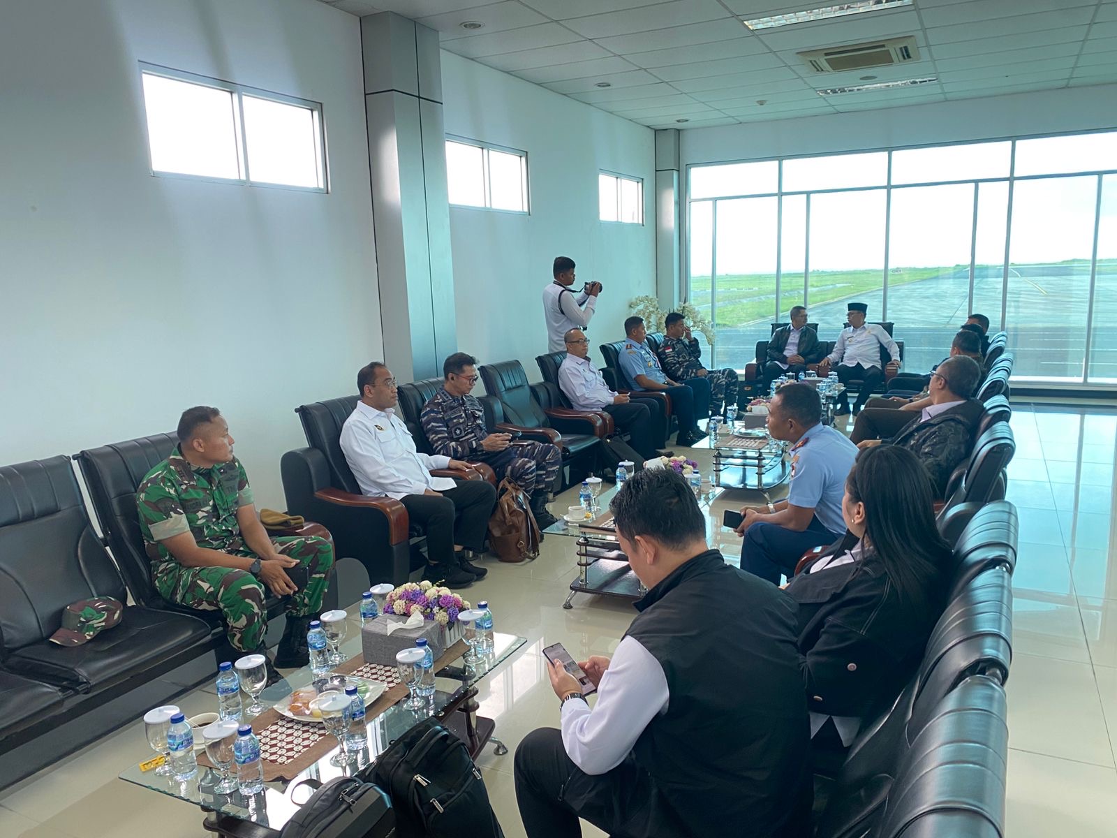 Wakil Bupati Natuna Sambut Kunker Rombongan Kemenko Bidang Politik dan Keamanan RI