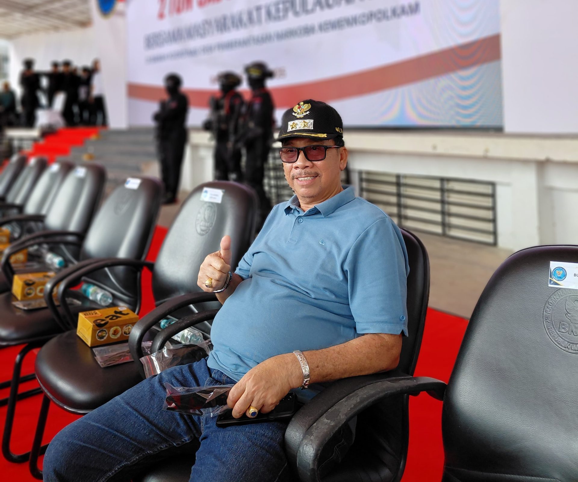 Wakil Bupati Natuna Hadiri Pemusnahan 2 Ton Sabu di Batam