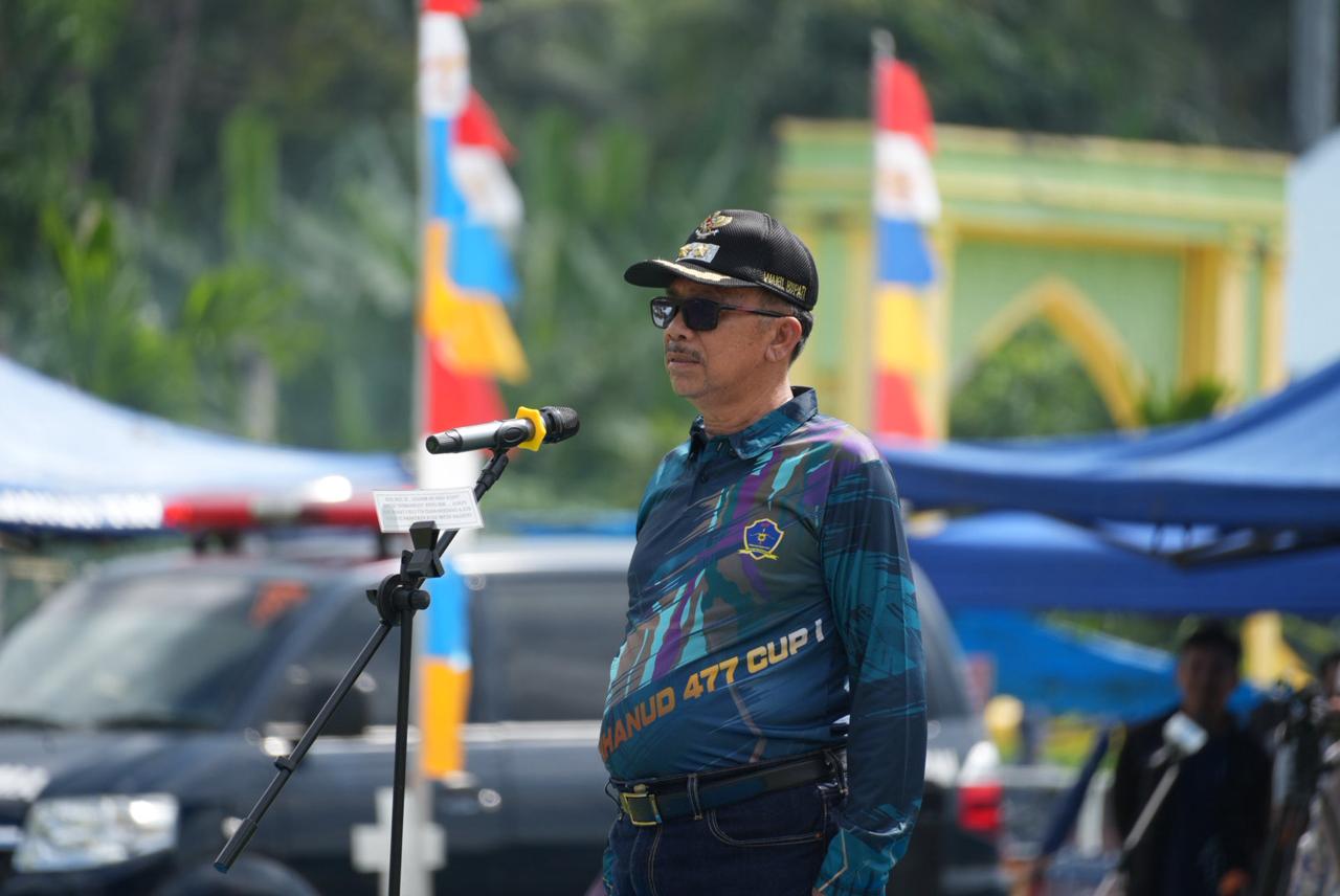 Wakil Bupati Natuna Buka Open Tournament DANDENHANUD 477 CUP I Tahun 2025