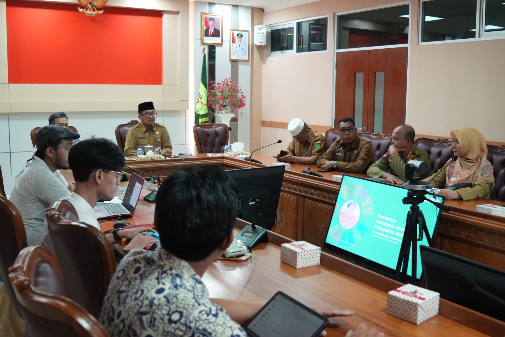 Sekda Natuna Sambut Kunjungan ITB, Bahas Pengembangan Website Monitoring SDG’s di Wilayah Terluar