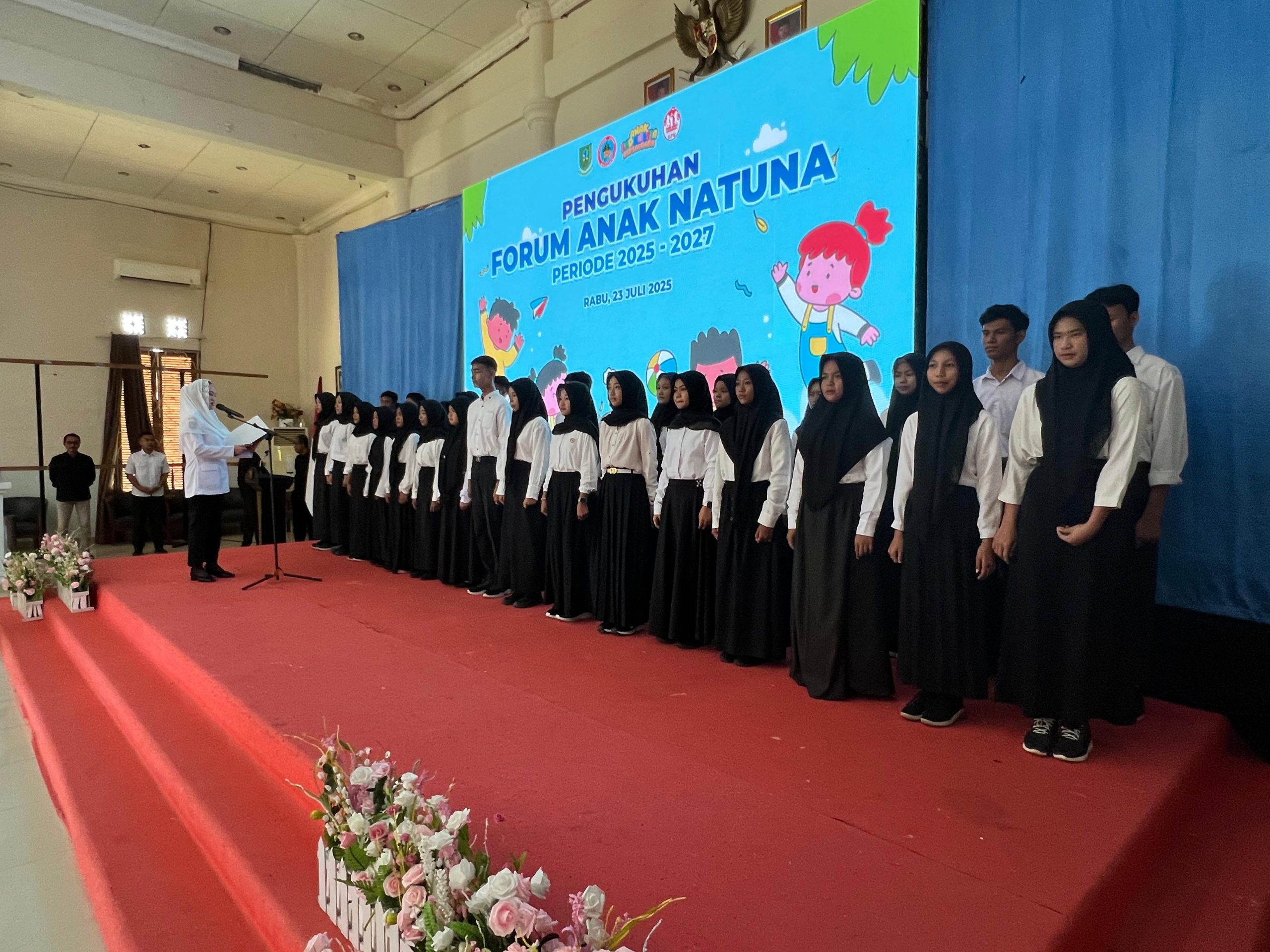 Forum Anak Jadi Mitra Strategis, Pemda Natuna Dorong Partisipasi Anak Lewat Kepengurusan Baru