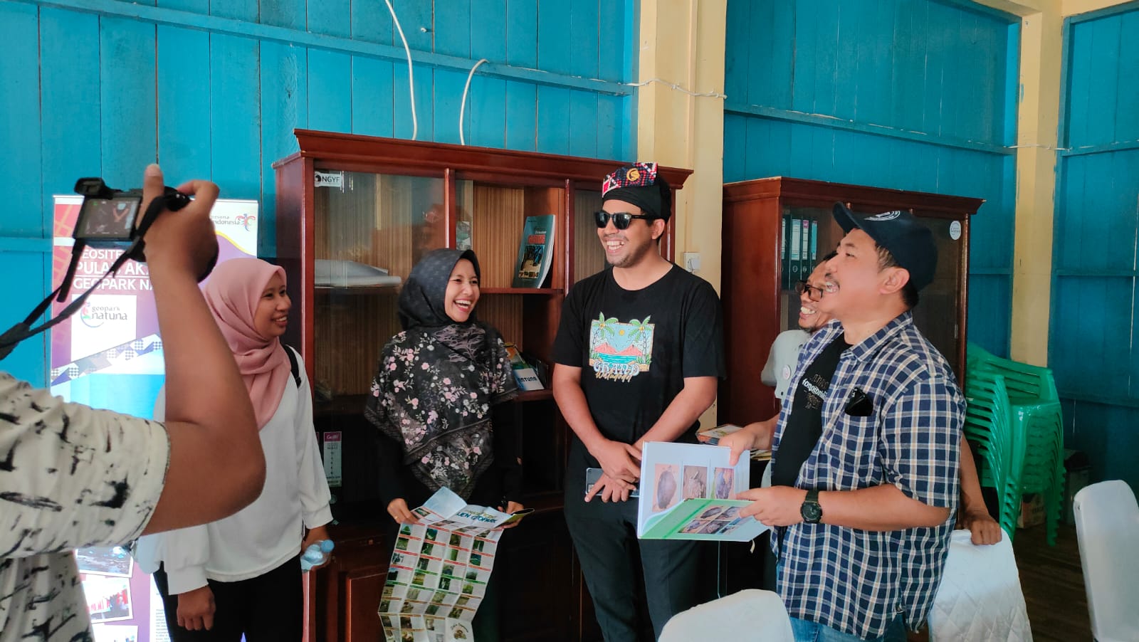 BPGN Natuna dan Tim Evaluator Akhiri Kunjungan Lapangan Geosite