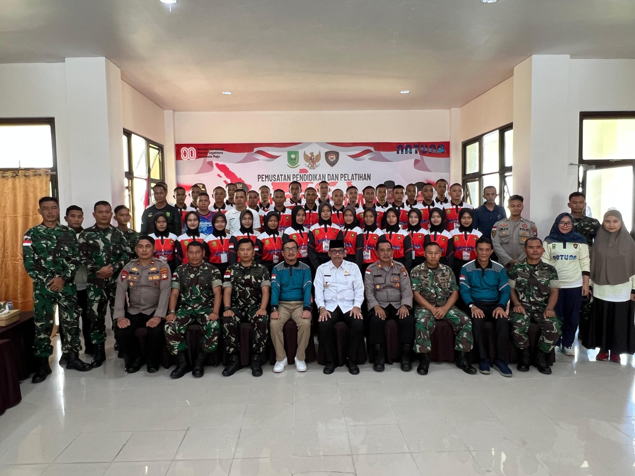 Sebanyak 33 Pelajar Natuna Resmi Jalani Pemusatan Pendidikan Paskibraka 2025