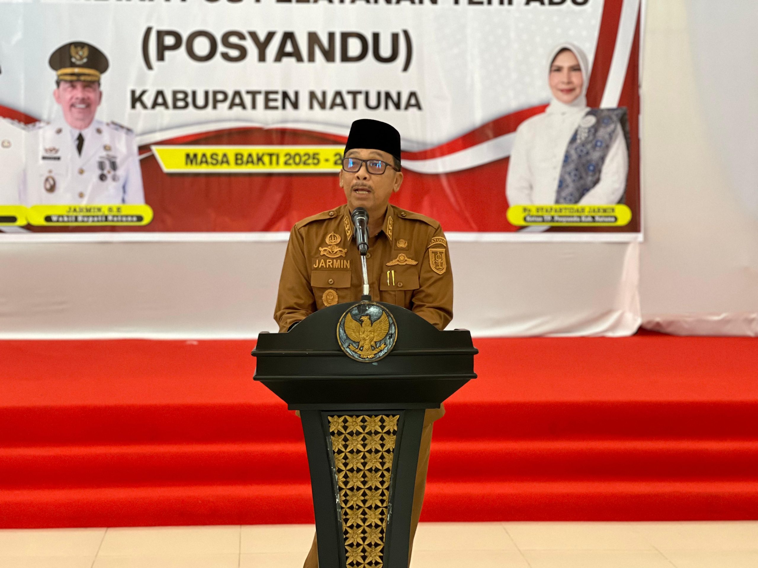 Wakil Bupati Natuna Tekankan Peran Strategis Posyandu Usai Lantik Tim Pembina Baru