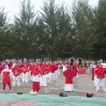 Senam Dan Lomba Estafet Meriahkan HUT RI ke-80 DWP Natuna