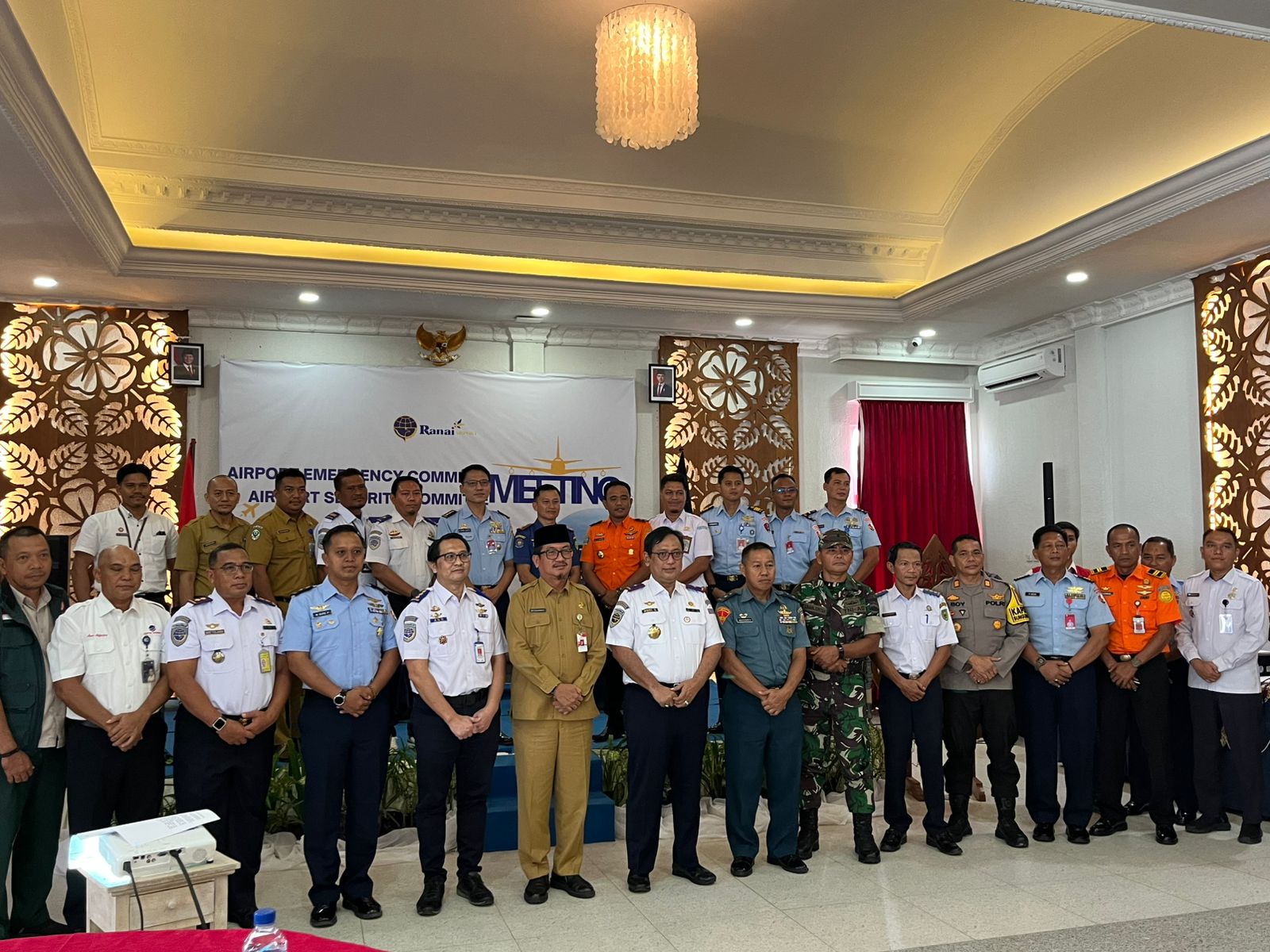 Pemkab Natuna Dorong Sinergi Lintas Sektor dalam Penanggulangan Keadaan Darurat Penerbangan