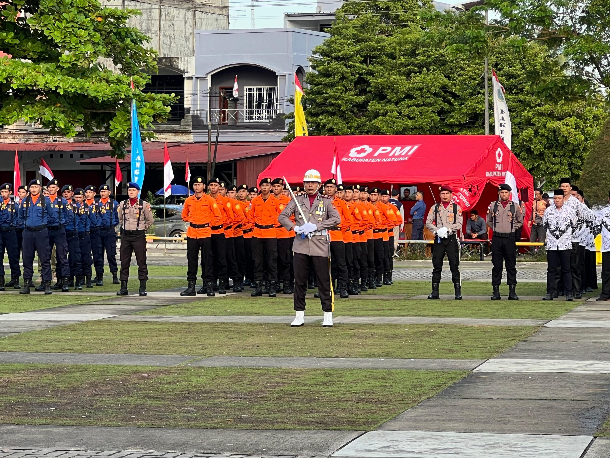 Upacara Peringatan Detik-Detik Proklamasi Kemerdekaan RI ke-80 di Kabupaten Natuna