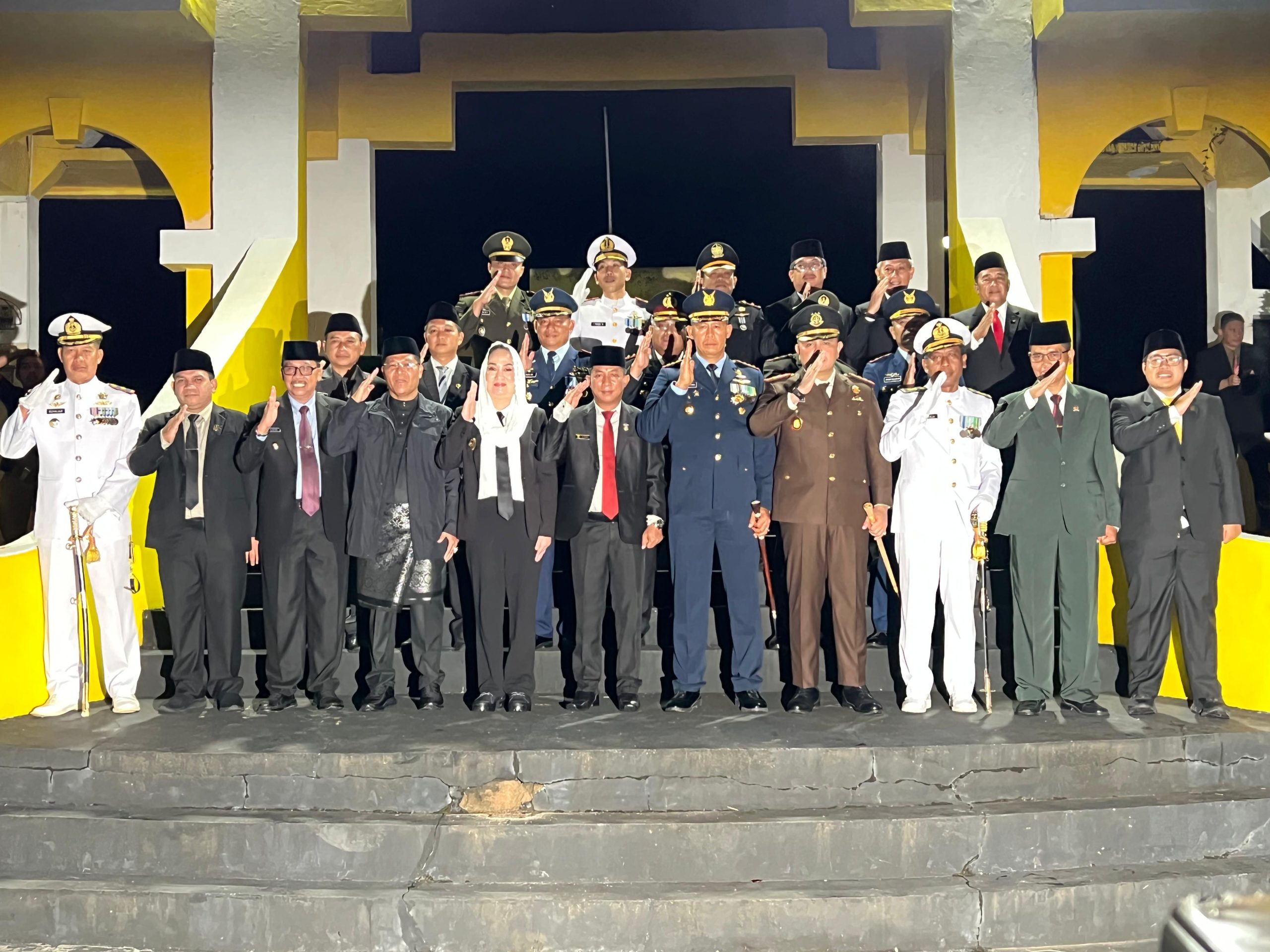 Bupati Natuna Hadiri Apel Kehormatan Sekaligus Renungan Suci