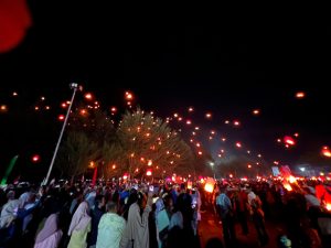 Read more about the article 1.000 Lampion Hiasi Langit, Malam Resepsi HUT RI ke-80 Natuna Semarak dengan Teater Perjuangan