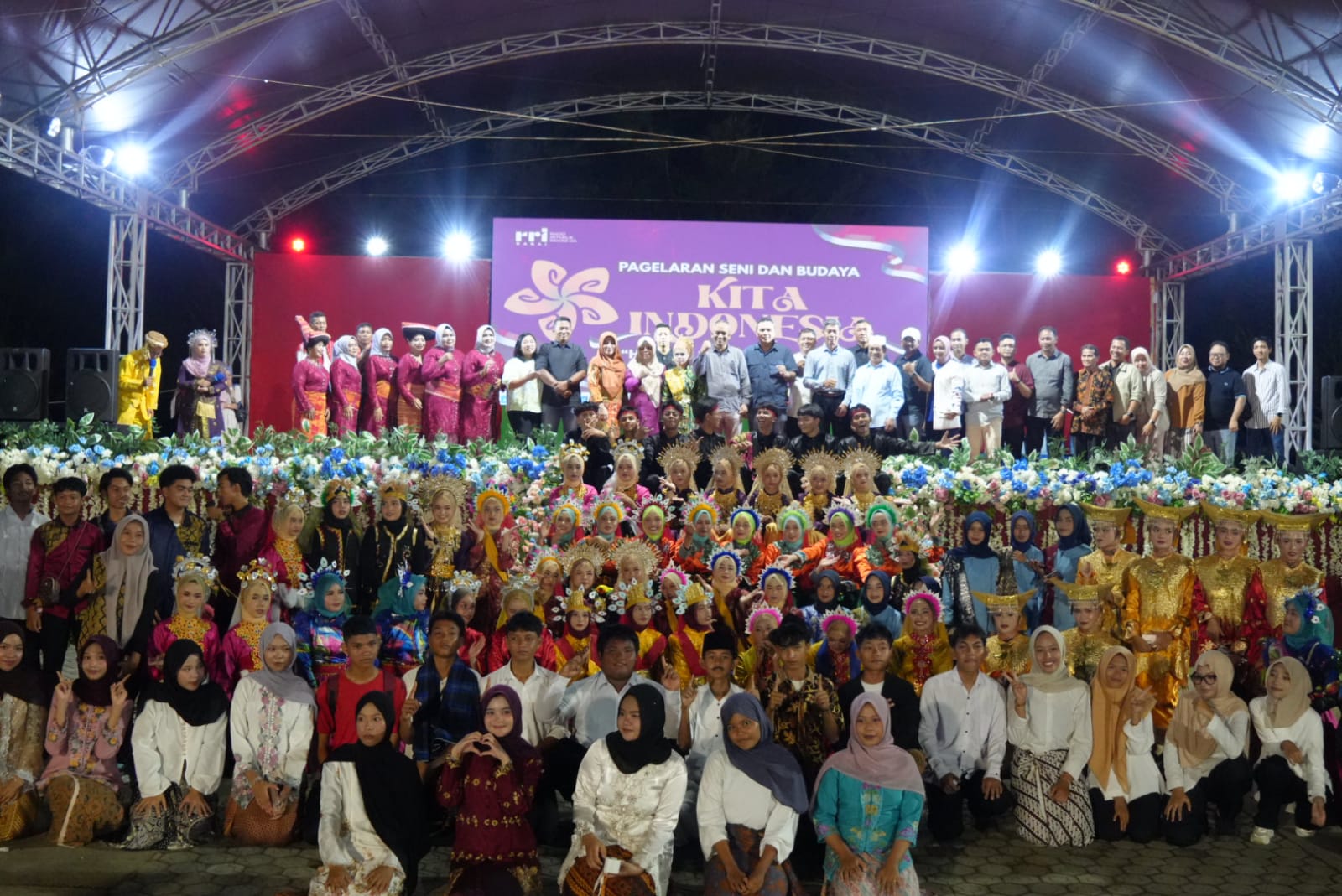 Meriah! Malam Pergelaran Seni Budaya LPP RRI Ranai, Pemda Natuna Sampaikan Apresiasi