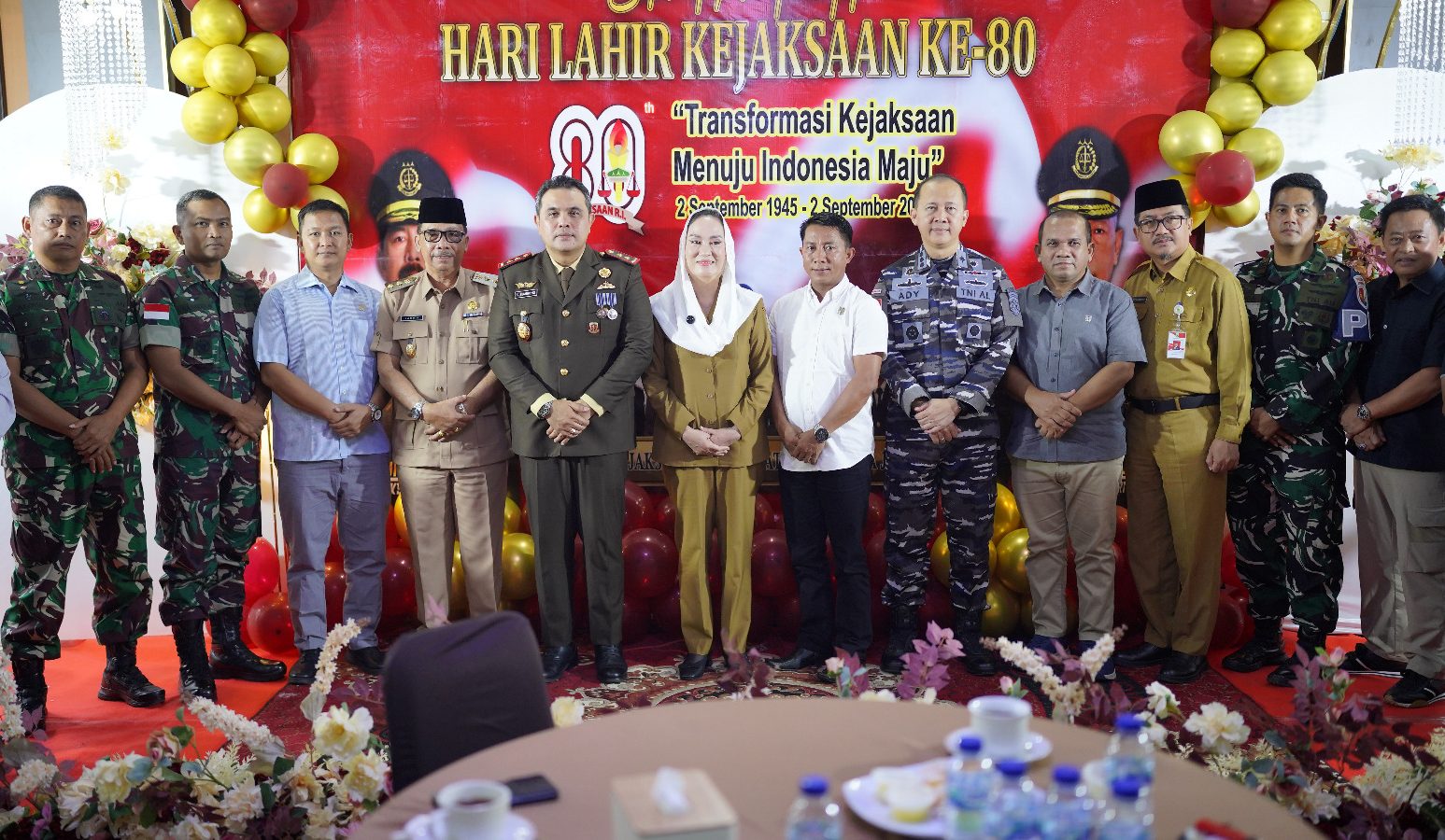 Pemkab Natuna Hadiri HUT Adhyaksa ke-80, Teguhkan Sinergi Forkopimda