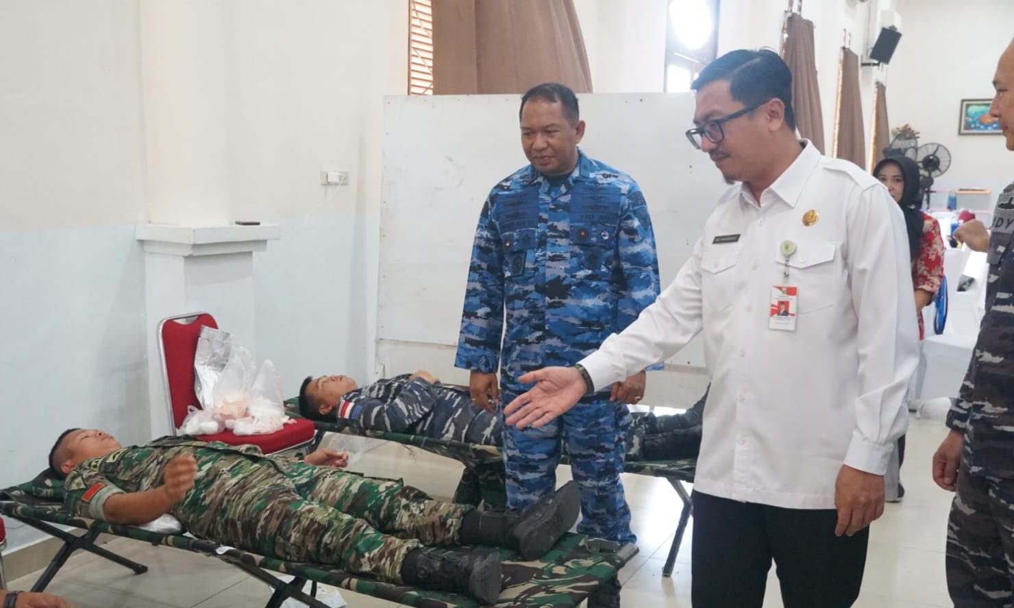 Pemda Natuna Apresiasi Donor Darah TNI di HUT ke-80