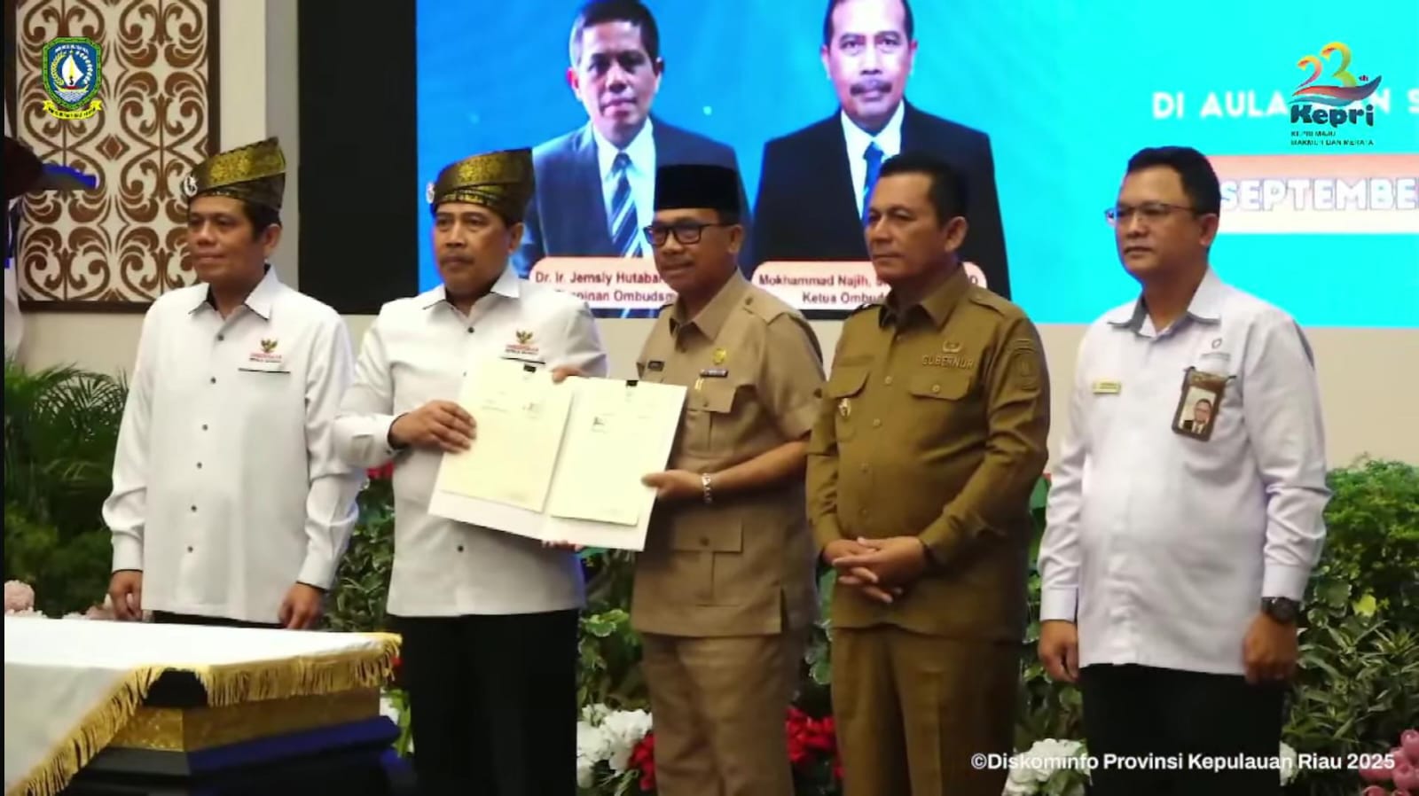 Pemda Natuna dan Pemda se-Kepri Sepakat Perkuat Pelayanan Publik Bersama Ombudsman RI