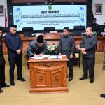 Pemkab Natuna dan DPRD Tandatangani Kesepakatan Bersama Perubahan APBD 2025