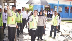 Read more about the article Bupati Natuna Tinjau Revitalisasi SMPN 2 Bunguran Selatan