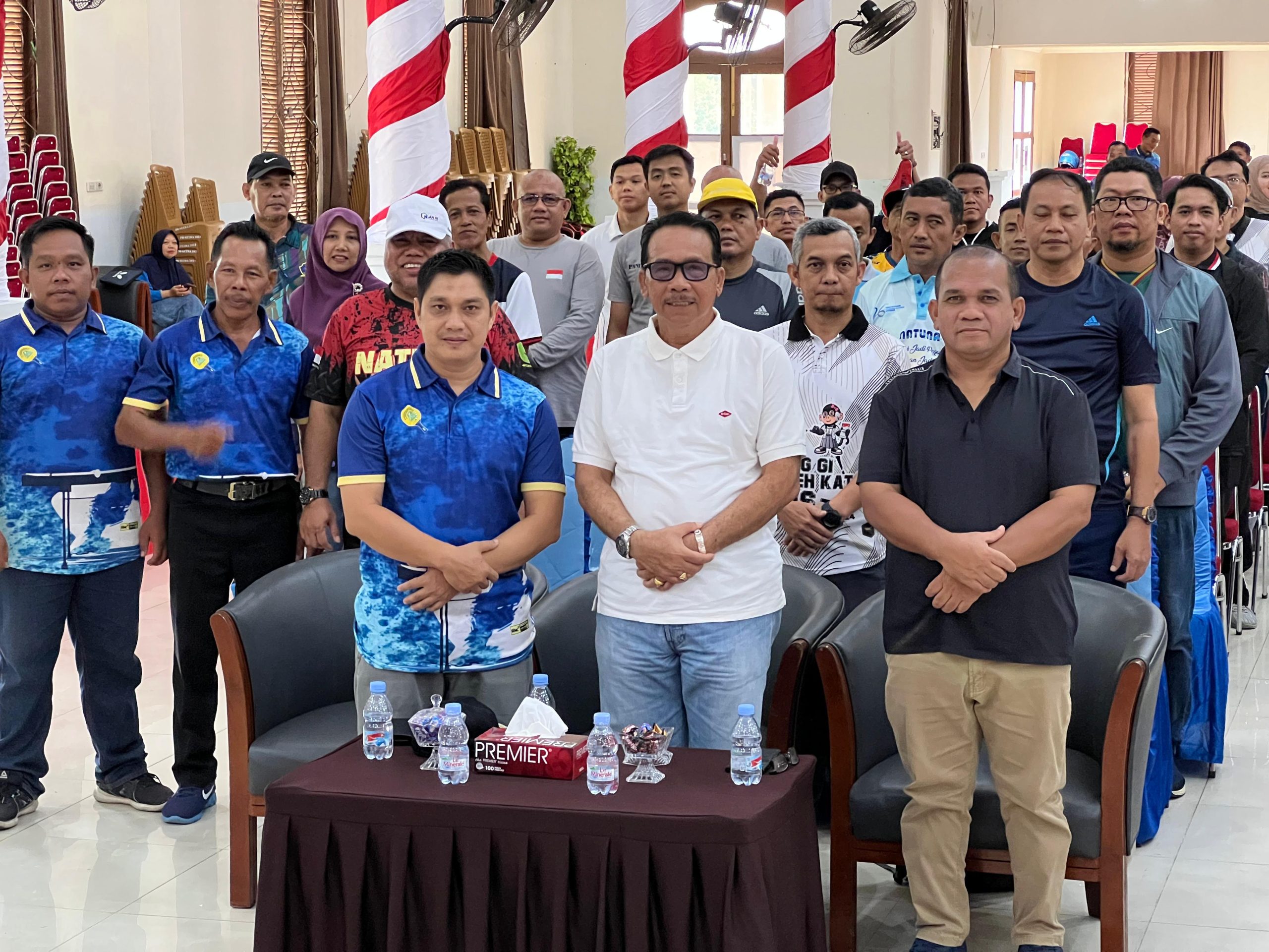Wakil Bupati Natuna Buka Pertandingan Tenis Meja Antar Instansi