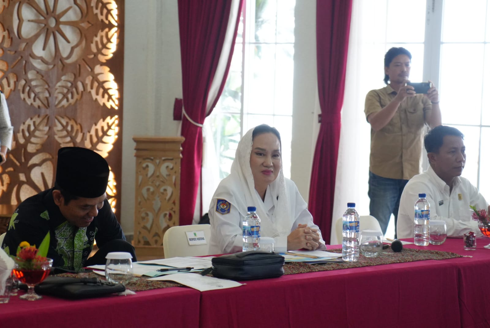 Bupati Natuna Paparkan Strategi Revitalisasi PLBN Serasan pada Kunjungan Kerja Komisi II DPR RI