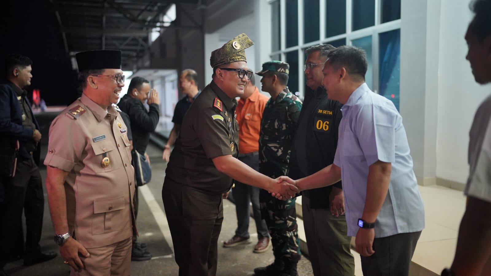 Wakil Bupati Jarmin Sambut Kedatangan Kepala Kejaksaan Negeri Natuna yang Baru