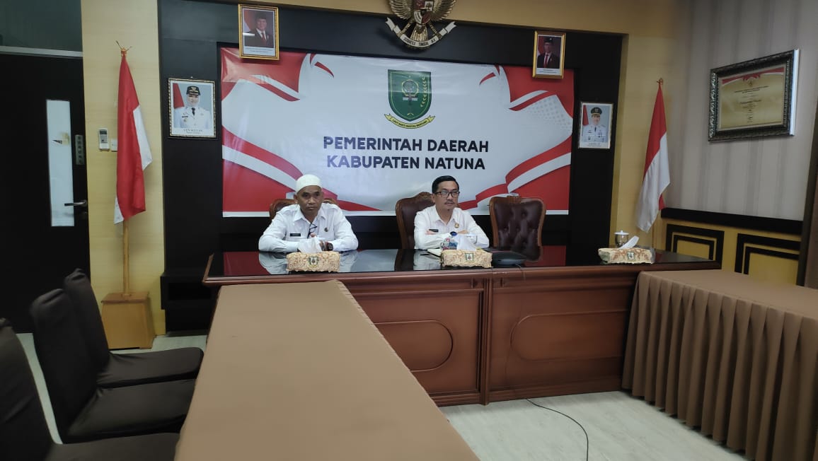 Pemkab Natuna Ikuti Rakor Evaluasi Realisasi APBD Tahun Anggaran 2025