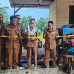 Bupati Natuna Resmikan Pabrik Mini Sagu di Desa Kelanga