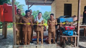 Read more about the article Bupati Natuna Resmikan Pabrik Mini Sagu di Desa Kelanga