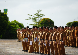 Read more about the article Apel Pagi Bersama, Menjadi Tolak Ukur Disiplin ASN