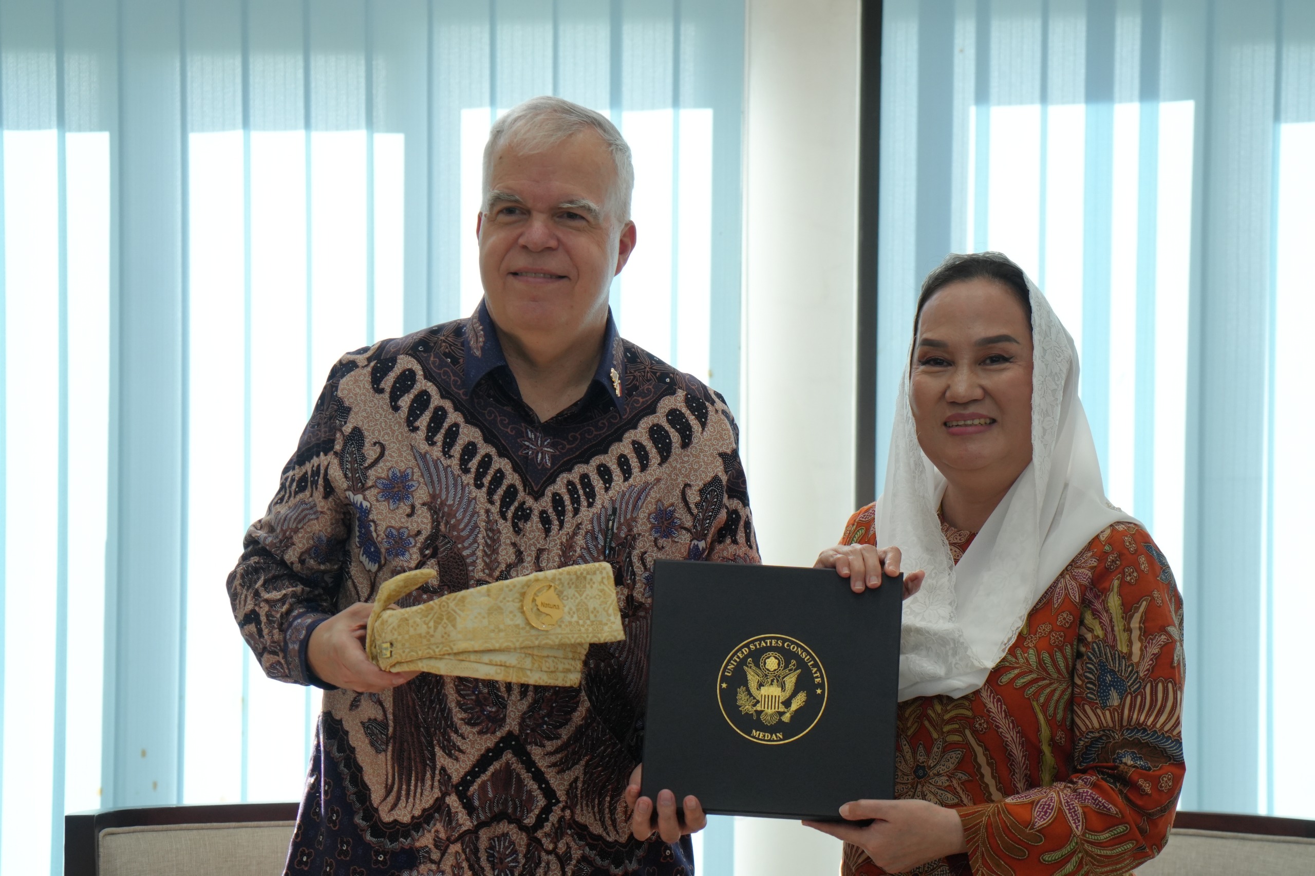 Bupati dan Wakil Bupati Natuna Sambut Kunjungan Dubes AS di Natuna