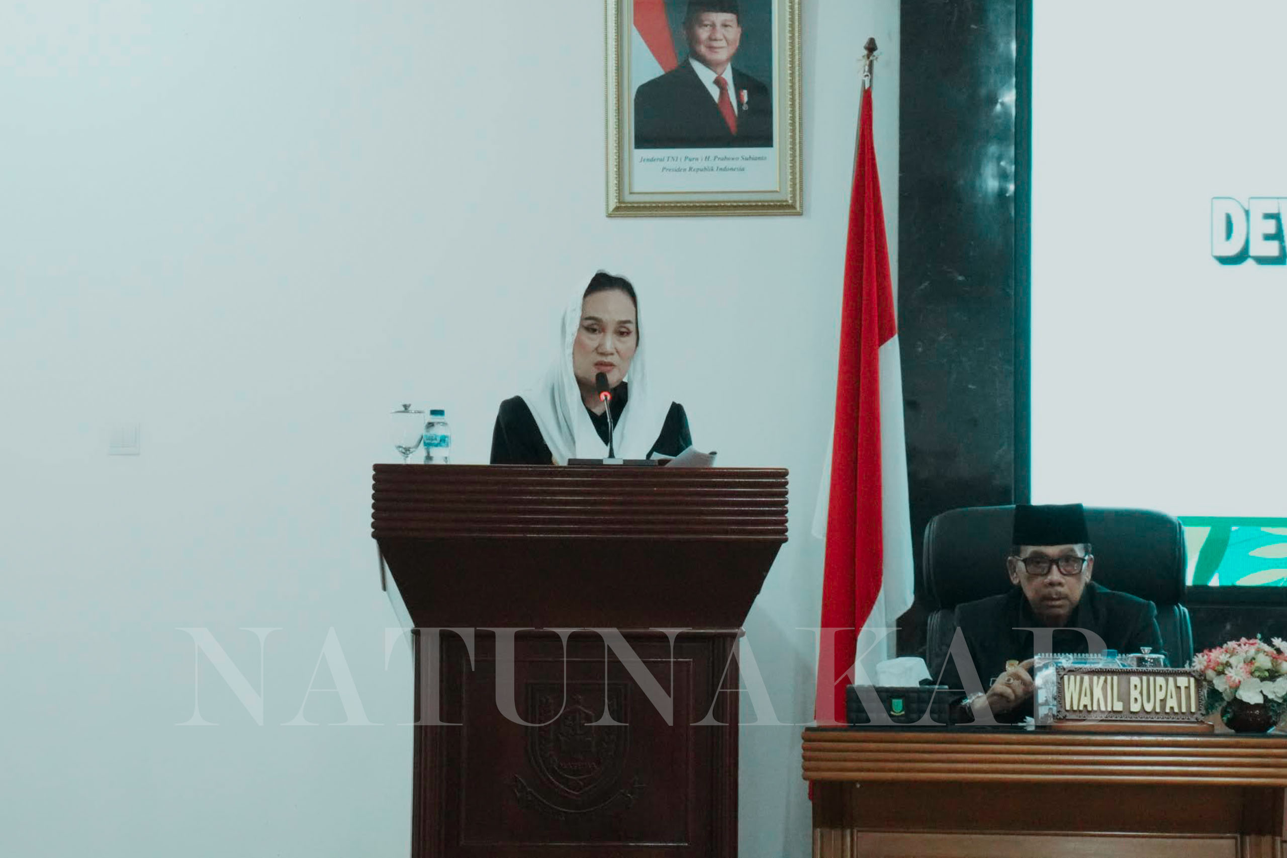 Bupati Natuna Sampaikan LKPJ Tahun Anggaran 2025 dalam Rapat Paripurna DPRD