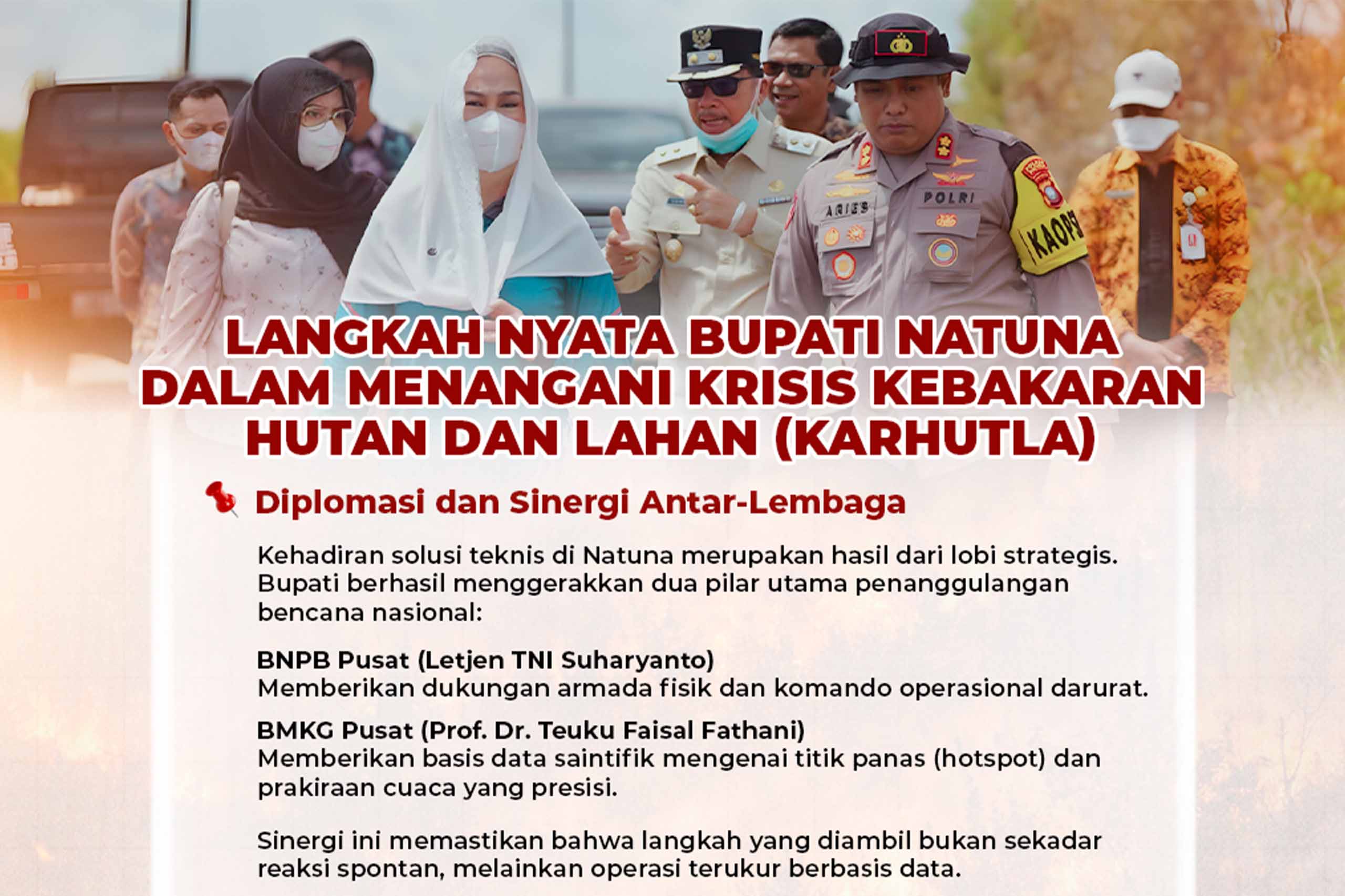 You are currently viewing Langkah Nyata Bupati Natuna Tangani Karhutla, Perkuat Sinergi dan Respons Cepat