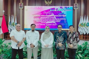 Read more about the article Wakil Bupati Natuna Serahkan LKPD Unaudited 2025 ke BPK Perwakilan Kepri