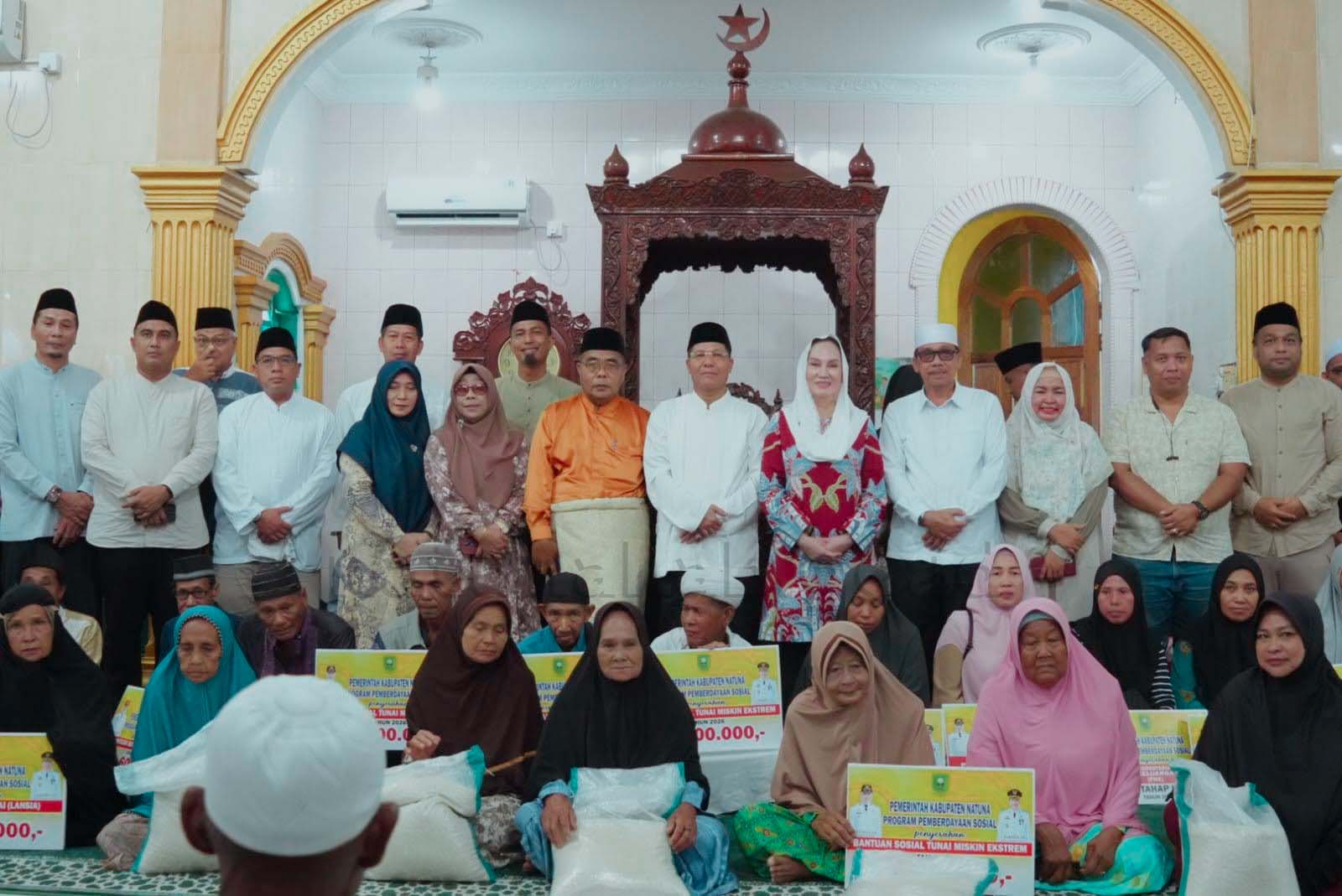 Pererat Silaturahmi, Pemkab Natuna Berbagi Berkah Ramadhan di Masjid Raya An-Nur