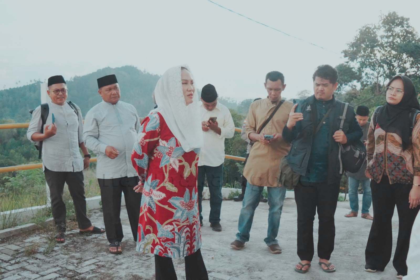 Bupati Natuna Lakukan Peninjauan Gedung Produksi Air Bersih Embung Sedanau