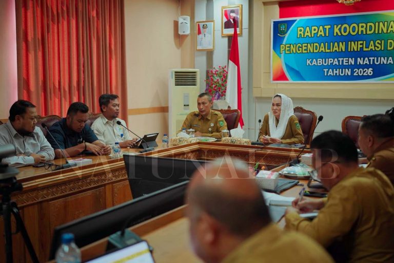 Bupati Natuna Pimpin Rakor Pengendalian Inflasi, Tekankan Stabilitas Harga dan Distribusi