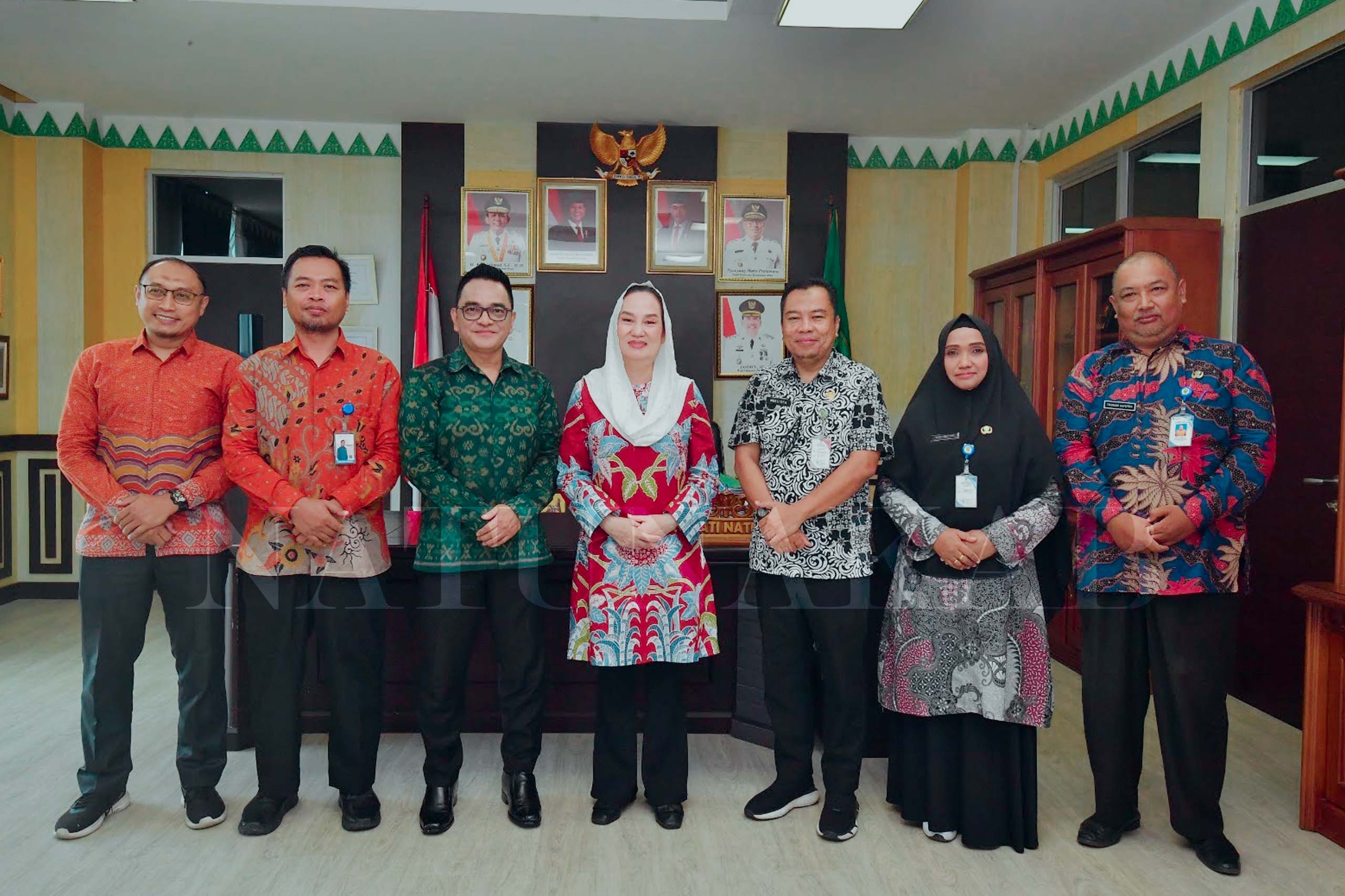 Perkuat Kualitas Data Pembangunan, Bupati Natuna Terima Audiensi Kepala BPS Provinsi Kepri