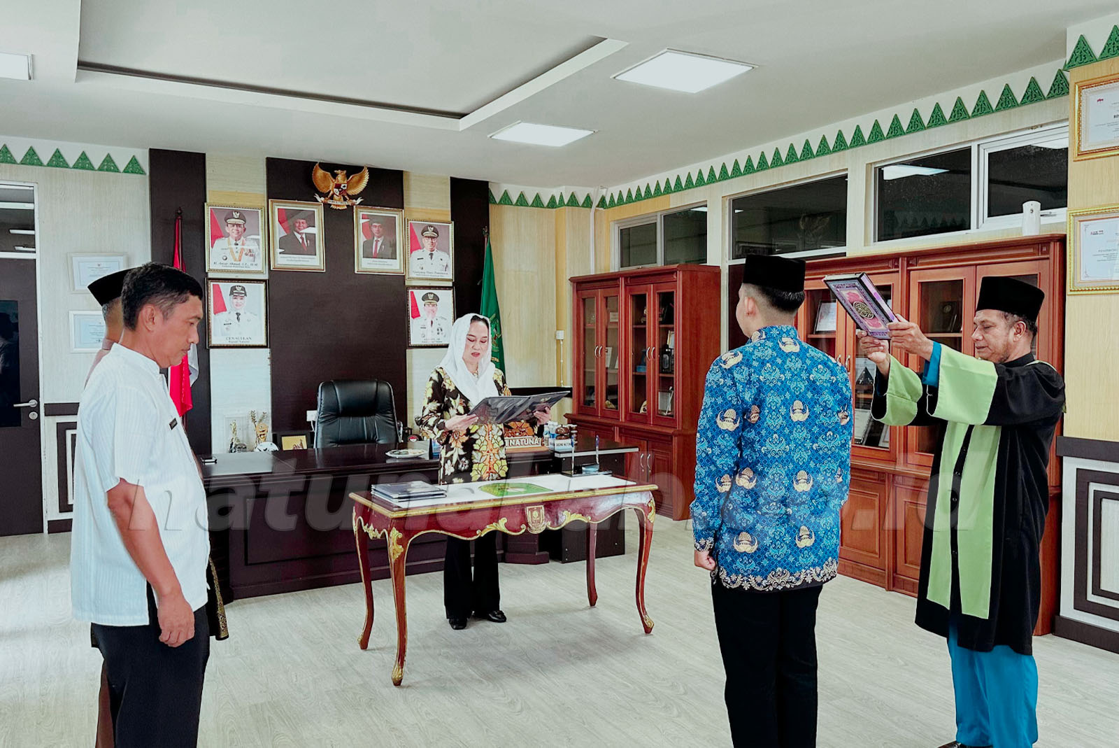 Bupati Natuna Lantik Lulusan IPDN Angkatan 2024 Menjadi PNS