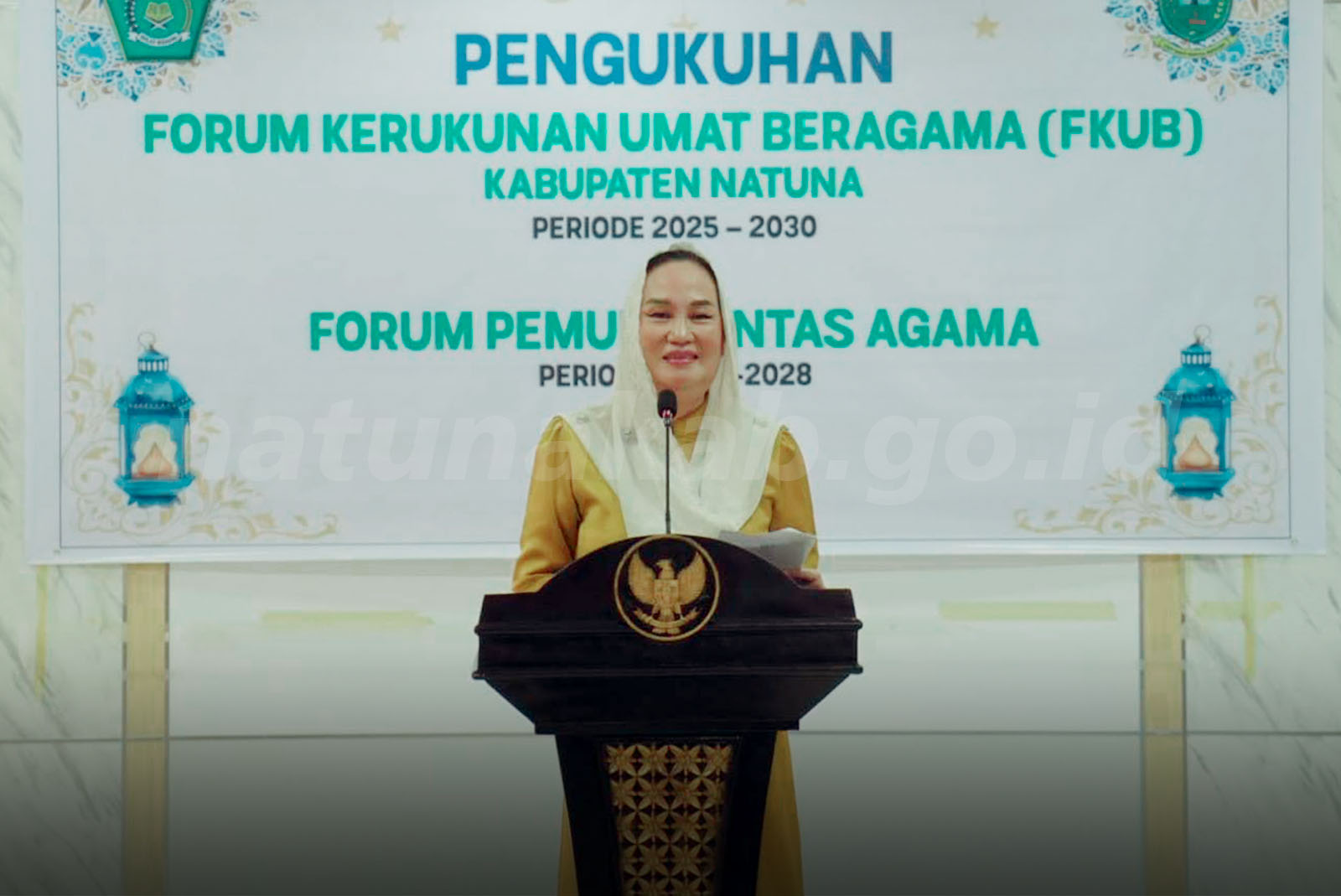 Bupati Natuna Kukuhkan FKUB dan Forum Pemuda Lintas Agama