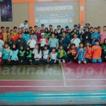 Pembukaan Turnamen Badminton Antar Pelajar Natuna 2026