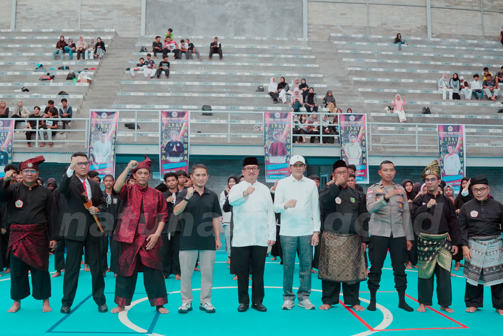 Sekda Natuna Hadiri dan Resmikan Pembukaan Turnamen Natuna Youth Fighter Pencak Silat Championship 2026