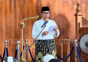 Read more about the article Wakil Bupati Natuna Hadiri Sholat Idul Adha 1447 H di Masjid Agung Baitul Izzah