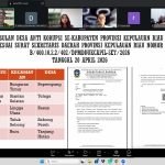 Pemkab Natuna Ikuti Monitoring dan Evaluasi Percontohan Desa Antikorupsi 2026, Desa Sepempang Siap Menuju Penilaian KPK