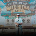 Sekda Natuna Ajak Masyarakat Bersinergi Bangun Kelurahan pada HUT ke-7 Kelurahan Batu Hitam