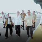 Bupati Natuna Sambut Kedatangan Wakil Gubernur Kepulauan Riau di Bandara Raden Sadjad Ranai