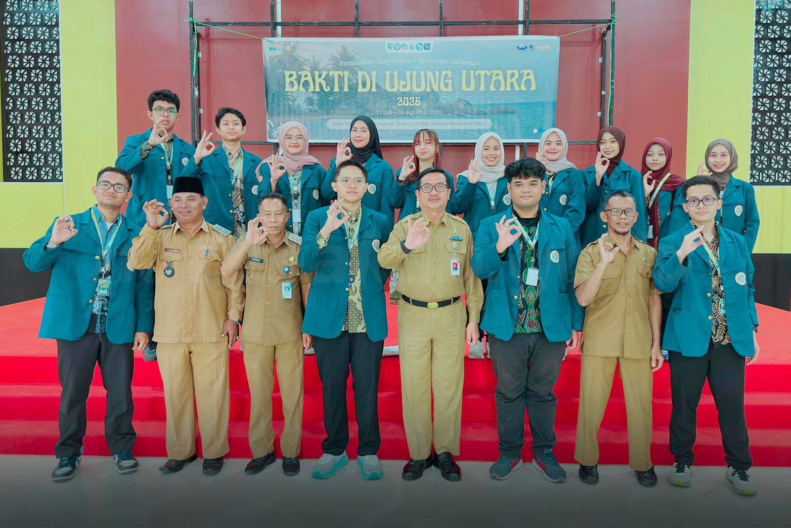 Pemerintah Kabupaten Natuna terima “Pengabdian Masyarakat” Mahasiswa Universitas Airlangga