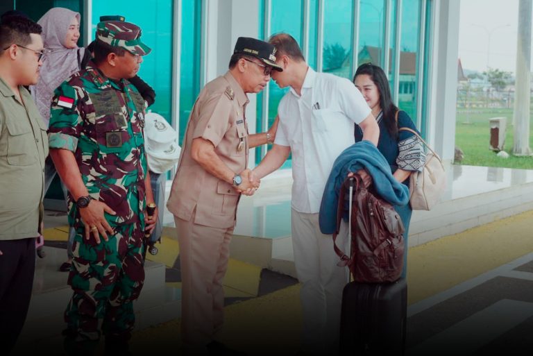 Wakil Bupati Natuna Hadiri Pengantaran Komandan Lanal Ranai
