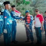 Jelang HUT ke-81 Kemerdekaan RI, Calon Paskibraka Natuna Dapat Motivasi dan Bendera Merah Putih Dari Danlanud RSA