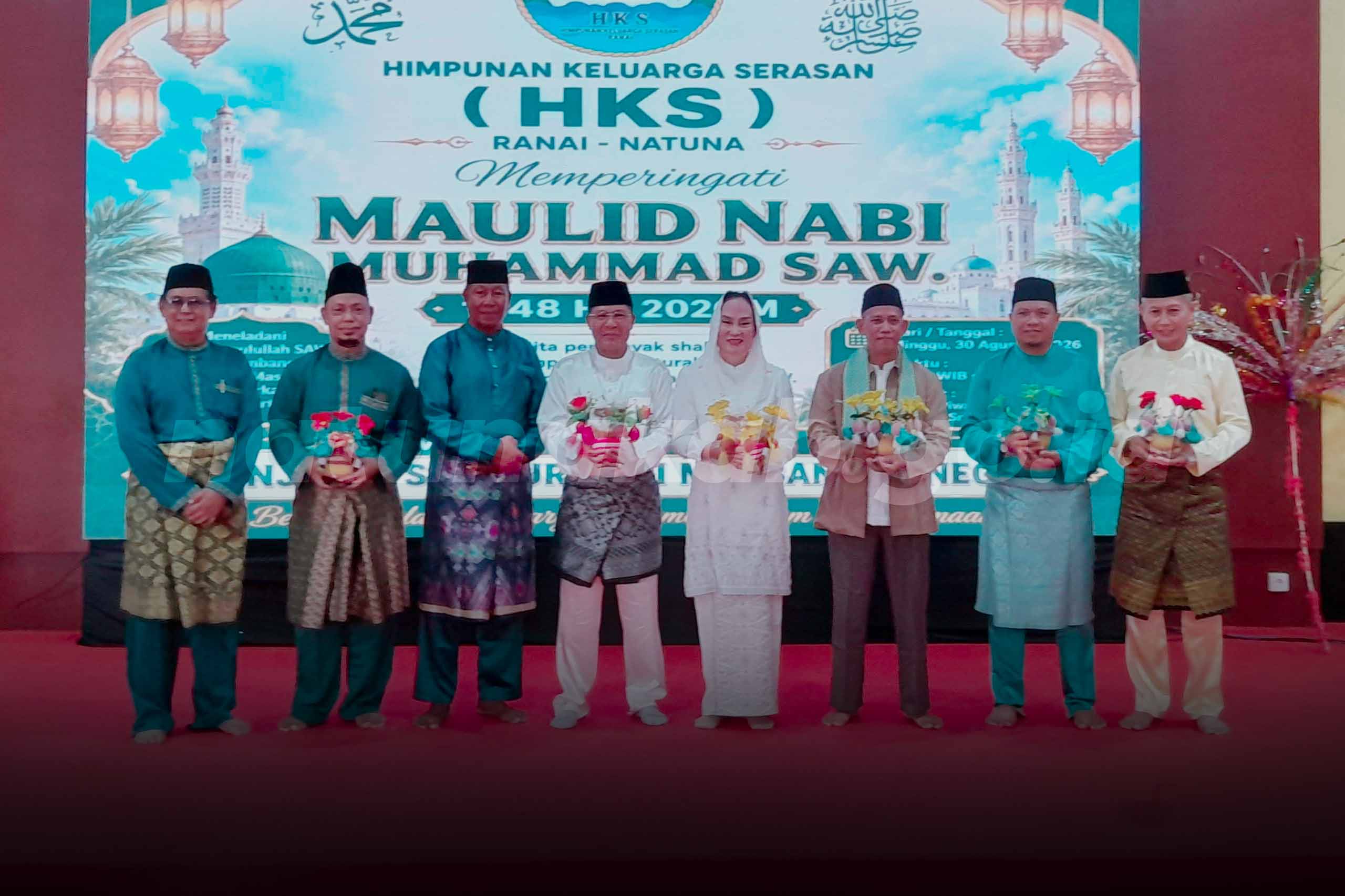 HKS Natuna Peringati Maulid Nabi Muhammad SAW, Bupati Natuna Ajak Perkuat Silaturahmi dan Kontribusi untuk Daerah