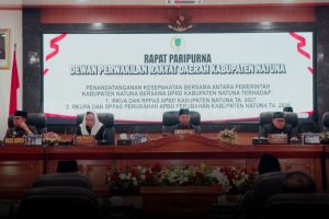 Read more about the article Pemkab Natuna dan DPRD Tandatangani Kesepakatan KUA-PPAS APBD 2027 dan Perubahan APBD 2026