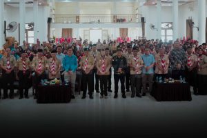 Read more about the article Bupati Natuna Lepas Kontingen Jamnas XII dan Kukuhkan 53 Pramuka Garuda