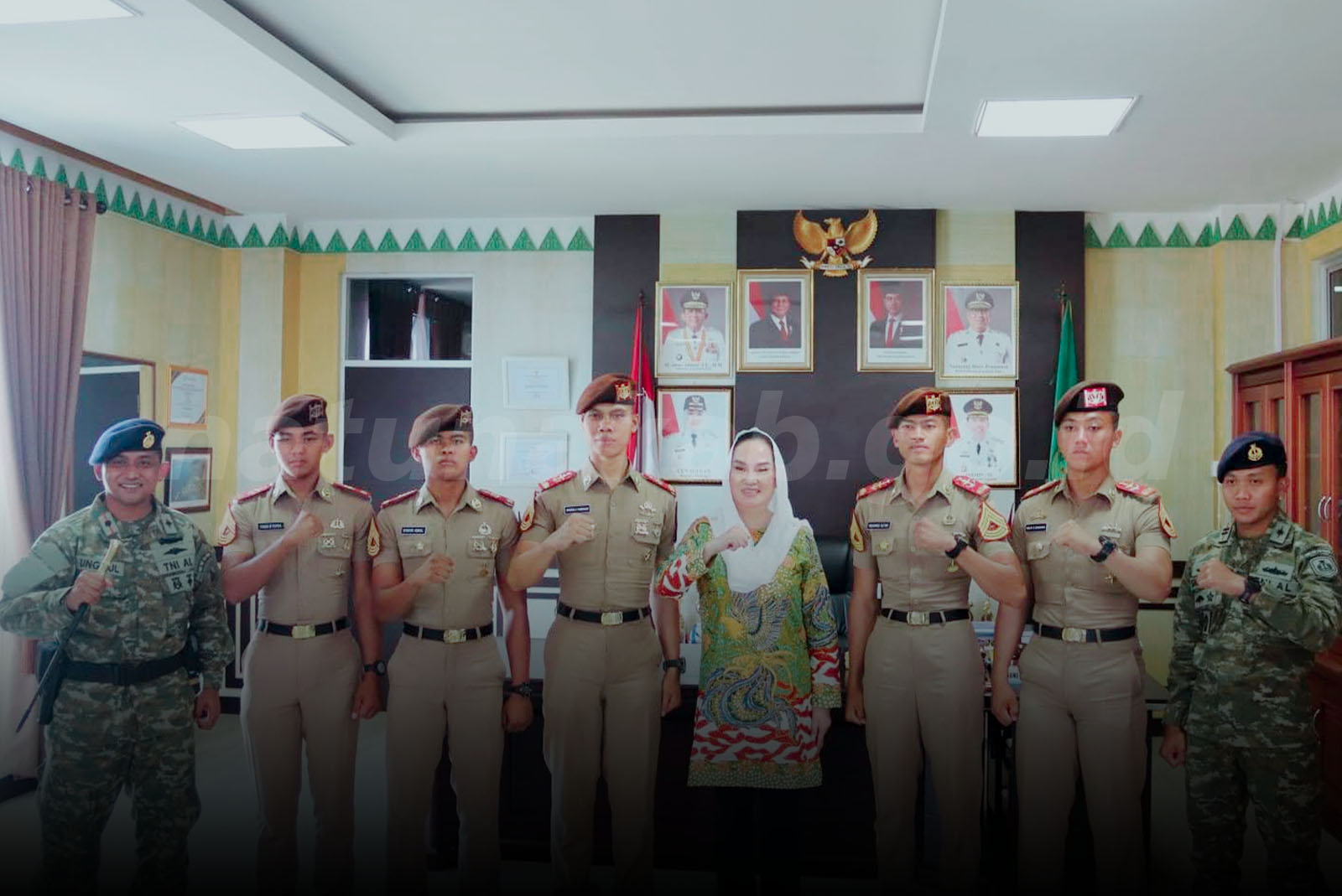 Pemkab Natuna Perkuat Kolaborasi dengan Lanal Ranai untuk Mencetak SDM Berdaya Saing